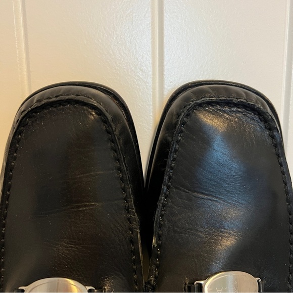 Circa Joan & David Black Leather Flat Women’s 8.5 - Picture 11 of 11